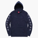 Supreme Hooded Sleeve Stripe Top Navy