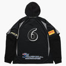 Supreme Hooded Soccer Jersey Black