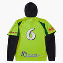 Supreme Hooded Soccer Jersey Bright Yellow