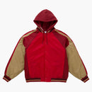 Supreme Hooded Stadium Jacket röd