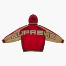 Supreme Hooded Stadium Jacket röd