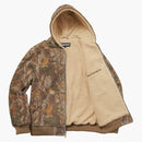 Supreme Hooded Suede Work Jacket Tree Camo