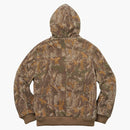 Supreme Hooded Suede Work Jacket Tree Camo