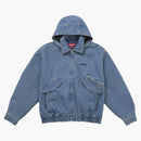Supreme Hooded Utility Jacket Denim