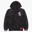Supreme Hooded Warm Up Pullover Black