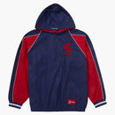 Supreme Hooded Warm Up Pullover Navy