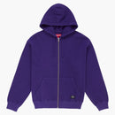 Supreme Hooded Zip Up Thermal (ss25) Purple