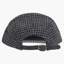 Supreme Houndstooth Wool Camp Cap Black