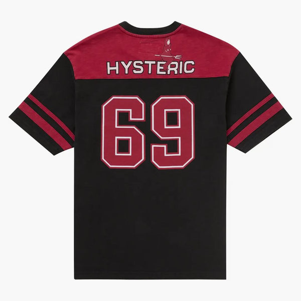 Nejvyšší hysterické kouzlo 69 fotbal Top Black