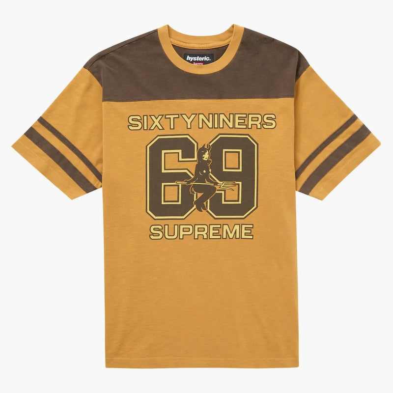 Supreme Hysteric Glamour 69 Football Top Light Orange