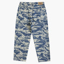 Supreme Hysteric Glamour Cars Baggy Jean Teal