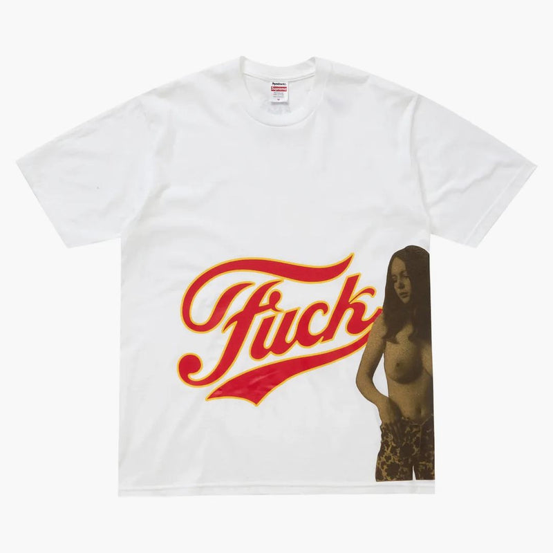 Nejvyšší hysterická kouzelná kurva tee bílá