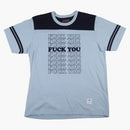 Supreme Hysteric Glamour Fuck You Football Tee Light Blue