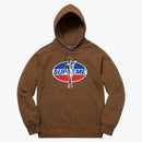 Supremo Hoodie glamour isterico marrone