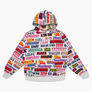Supreme Hysteric Glamour Text Hoodie White