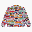 Supreme Hysteric Glamour Text Work Jacket White