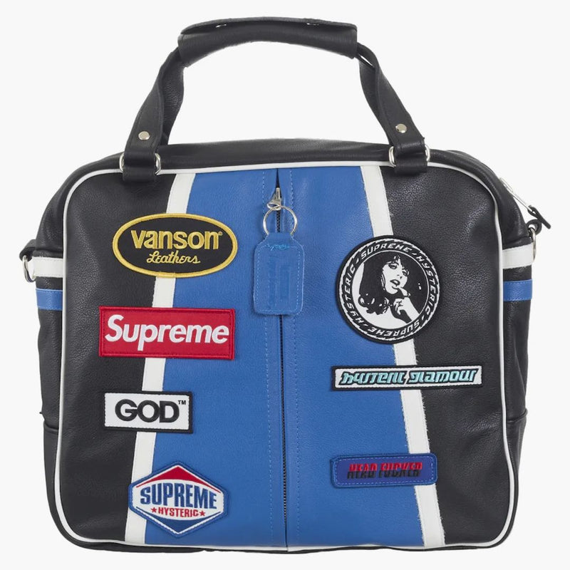 Supreme Hysteric Glamour Vanson Leather Bag Black