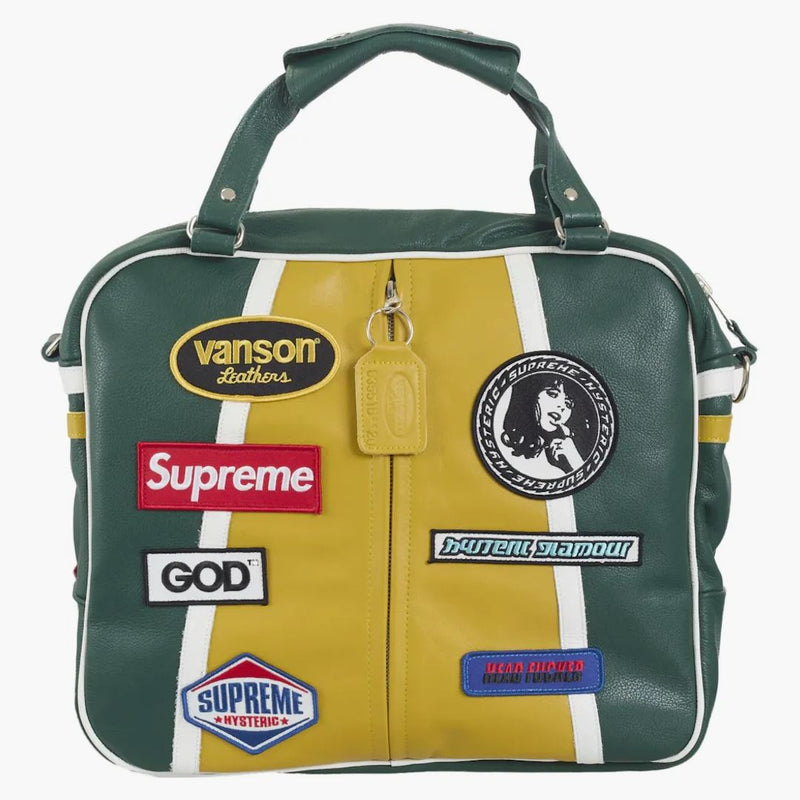 Nejvyšší hysterická kouzla Vanson Vanson Leather Bag Green