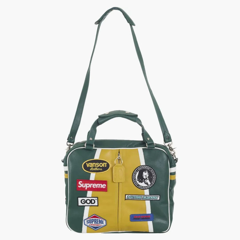 Nejvyšší hysterická kouzla Vanson Vanson Leather Bag Green