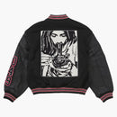Supreme Hysteric Glamor Versity Jacket Black