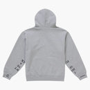 Supreme Idgaf Zip Up Hooded Sweatshirt Heather Grey