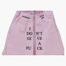 Supreme Idgaf Zip Up Hooded Sweatshirt Pink