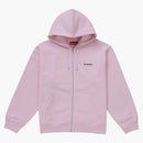 Supreme Idgaf Zip Up Hooded Sweatshirt Pink