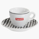 Supreme IPA Porcellane Aosta Espresso Set (Set of 2) Black