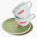 Supreme IPA Porcellane Aosta Espresso Set (Set of 2) Teal