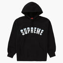 Supreme icy arc hooded sweatshirt black