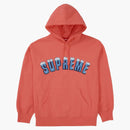 Supreme Icy Arc Hooded Sweatshirt Bright Coral