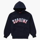 Supreme icy arc hooded sweatshirt navy