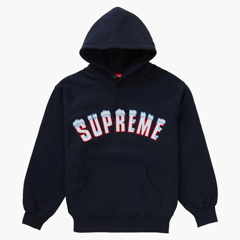 Supreme Icy Arc Hooded Sweatshirt Navy