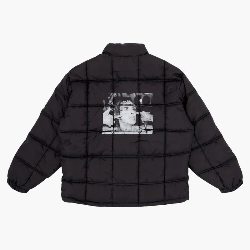 Supreme Iggy Pop Puffy Jacket svart