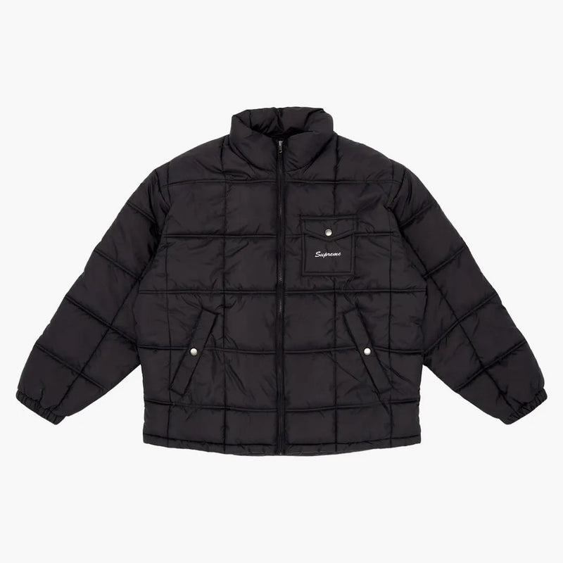 Supreme Iggy Pop Puffy Jacket svart