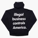 Supreme Illegal Business Hooded Sweatshirt Black