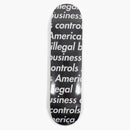Supreme Illegal Business Skateboard Deck Black