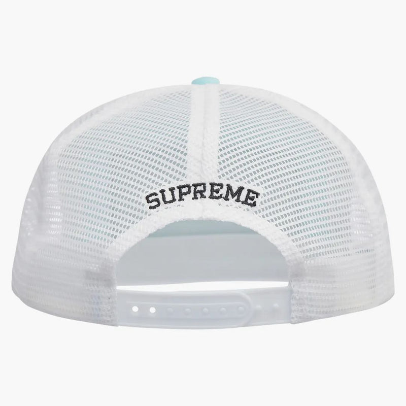 Nejvyšší nešťastná síťovina zpět 5-panel světle modrá