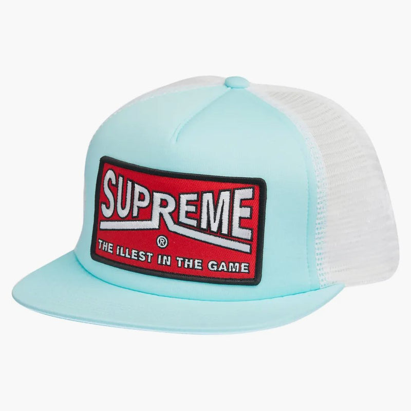 Nejvyšší nešťastná síťovina zpět 5-panel světle modrá