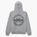 Supreme immortal hooded sweatshirt Heather gray