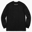 Supreme Independent Fuck the Rest L/s Tea Black