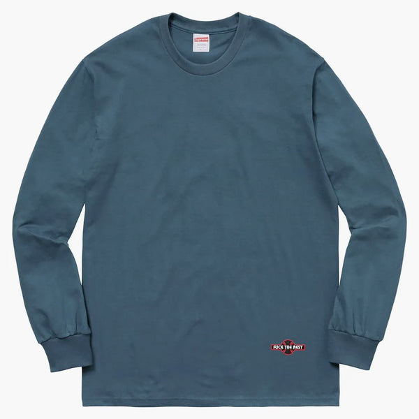 Supreme Independent Fuck the Rest L/s Tea Dark Slate