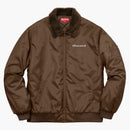 Supreme Independent for Collar Bomber Jacket Brown