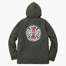 Supreme Independent Nylon Anorak Olive