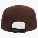 Supreme Inset Gel Camp Cap Brown