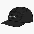Supreme Inset Logo Camp Cap Black