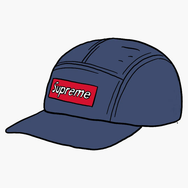 Supreme Inset Logo Camp Cap Royal