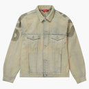 Supreme Inset Logo Denim Trucker Jacket Dirty