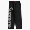 Supreme Inset Logo Jean Black