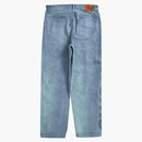 Supreme Inset Logo Jean Washed Blue